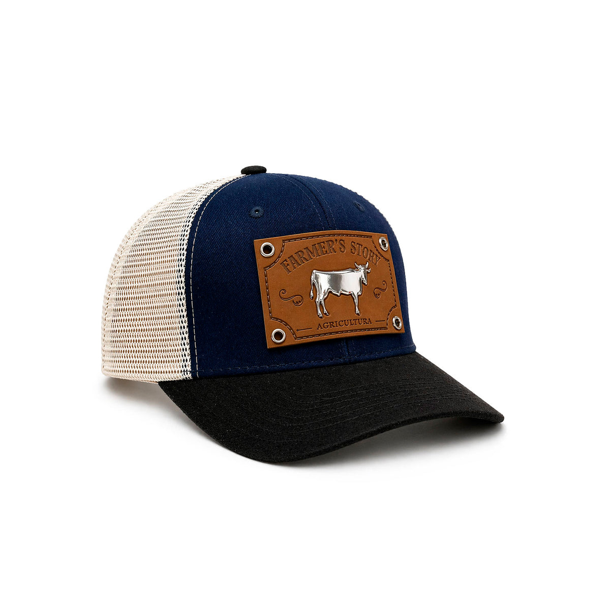 Gorra Knite Farmer Agro Prime Plata Trucker