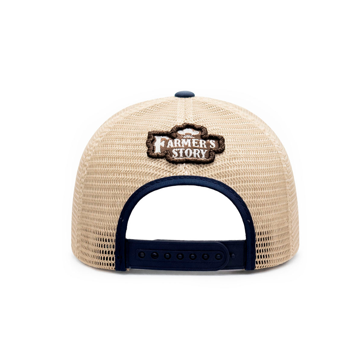 Gorra Barn Blue Trucker Ajustable Estilo Granja Farmer Agro verde