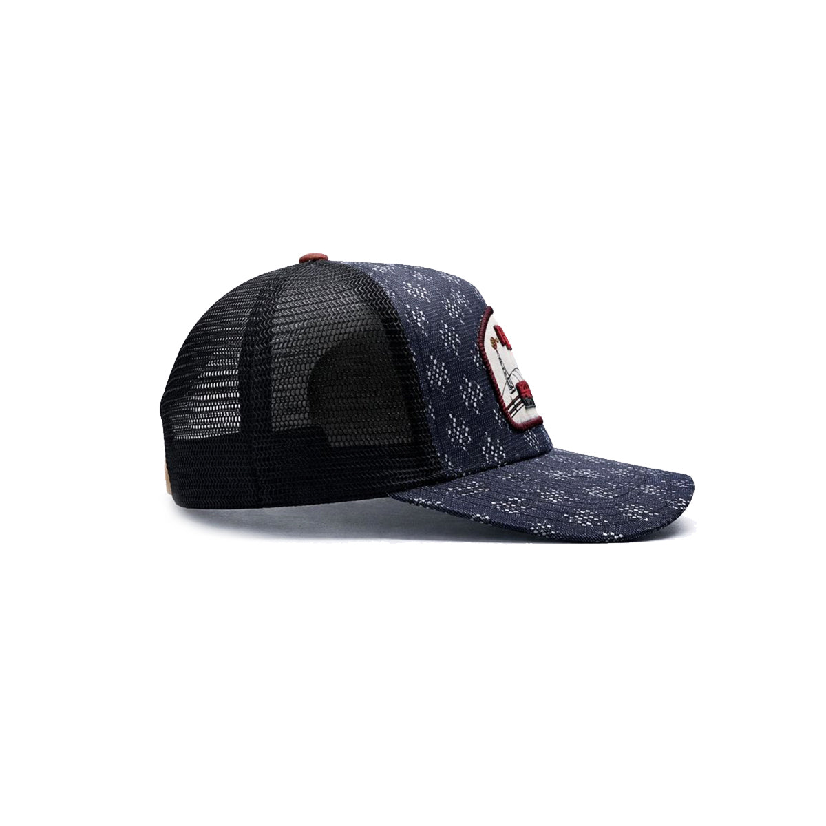 Gorra Barn Red Trucker Ajustable Estilo Granja Farmer Agro azul