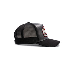 Gorra Barn Red Trucker Ajustable Estilo Granja Farmer Agro gris
