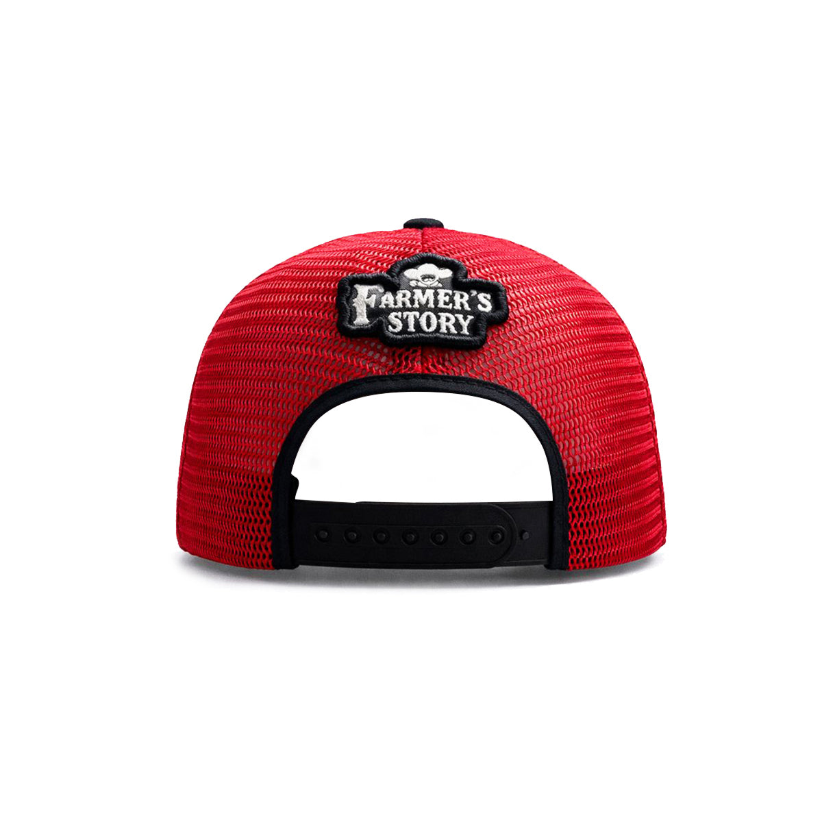 Gorra Barn Red Trucker Ajustable Estilo Granja Farmer Agro rojo