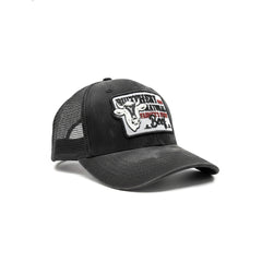 Gorra Knite Farmer Beef Blue Trucker Ganado Ajustable gris oscuro