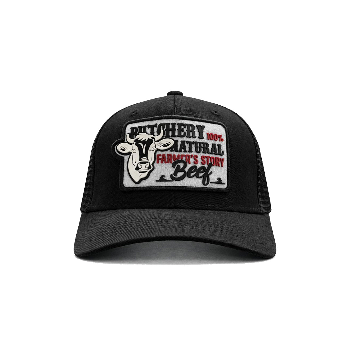 Gorra Trucker Farmer Beef con Parche Bordado