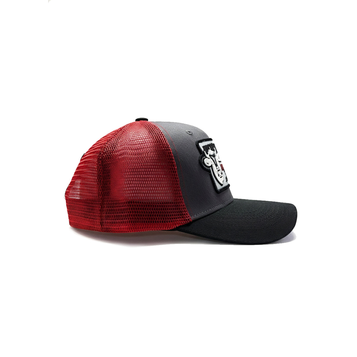 Gorra Knite Farmer Beef Blue Trucker Ganado Ajustable rojo