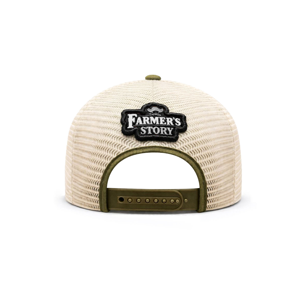Gorra Knite Farmer Beef Blue Trucker Ganado Ajustable verde