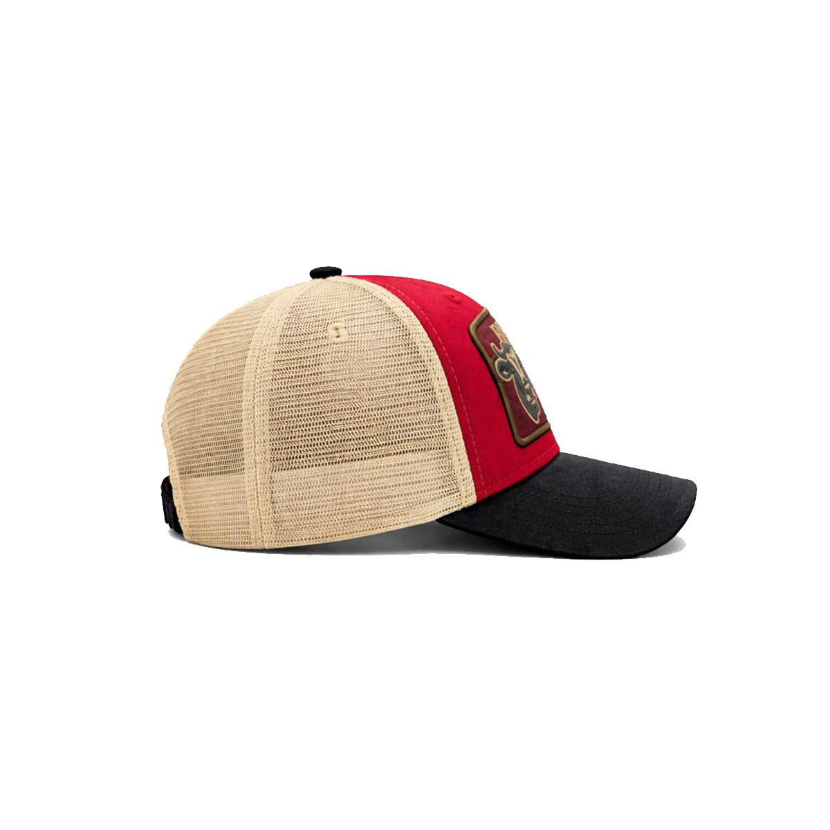 Gorra Knite Farmer Beef Red Trucker Ganado Ajustable rojo