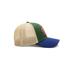Gorra Knite Farmer Beef Red Trucker Ganado Ajustable verde