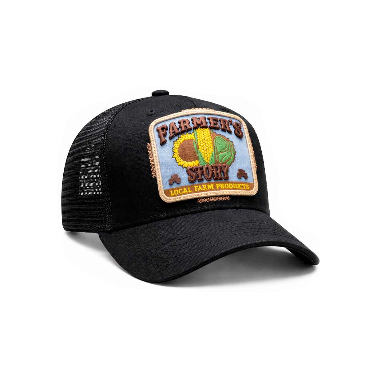 Gorra Trucker Knite Farmer Corn Blue
