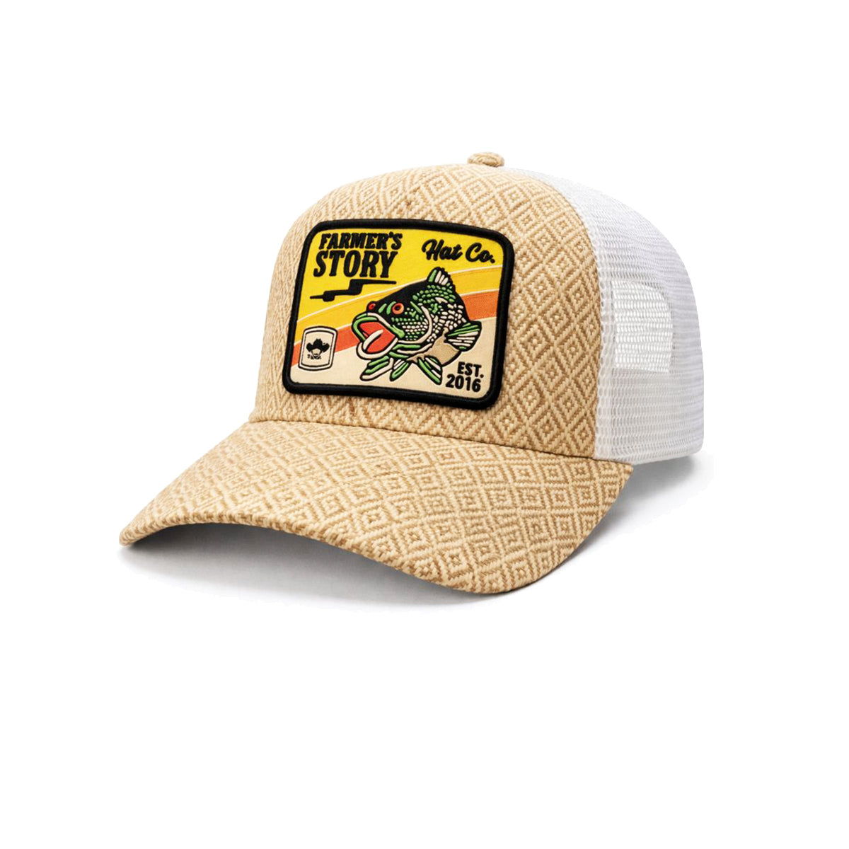 Gorra Trucker Knite Farmer Coi Pesca Bass