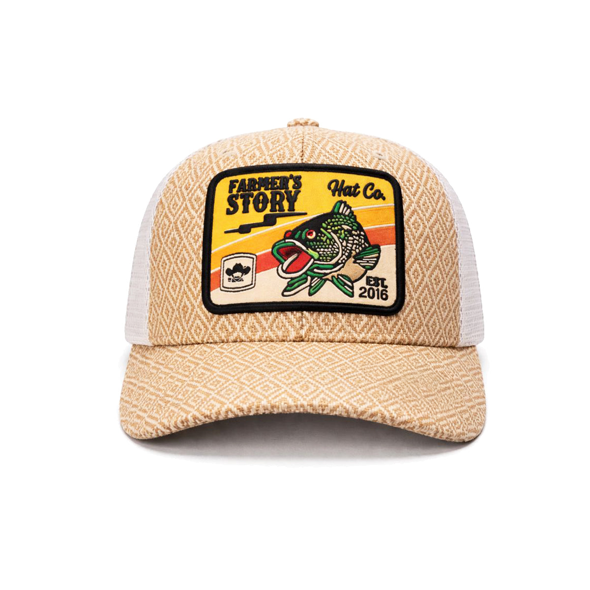 Gorra Trucker Knite Farmer Coi Pesca Bass