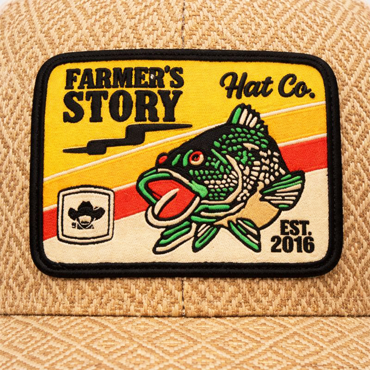 Gorra Trucker Knite Farmer Coi Pesca Bass