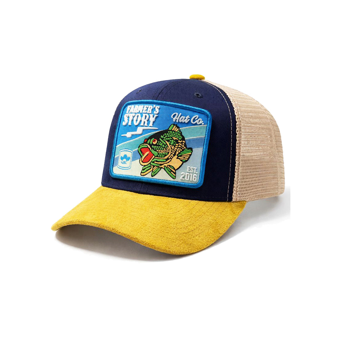 Gorra Trucker Knite Farmer Coi Pesca Bass