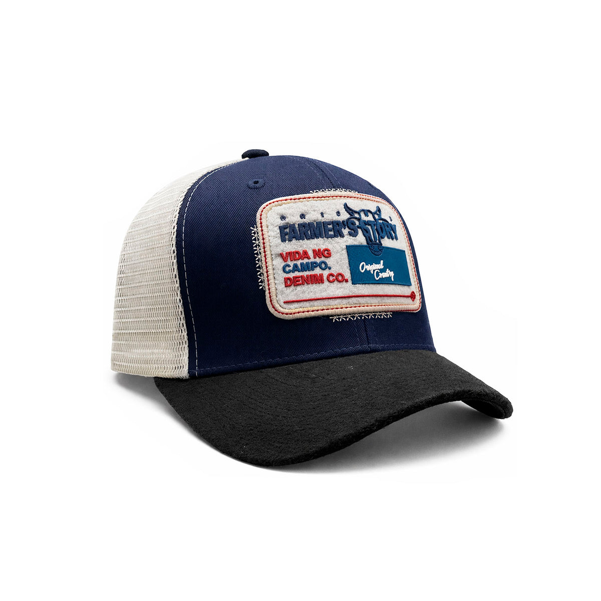 Gorra Trucker Knite Farmer Denim Co
