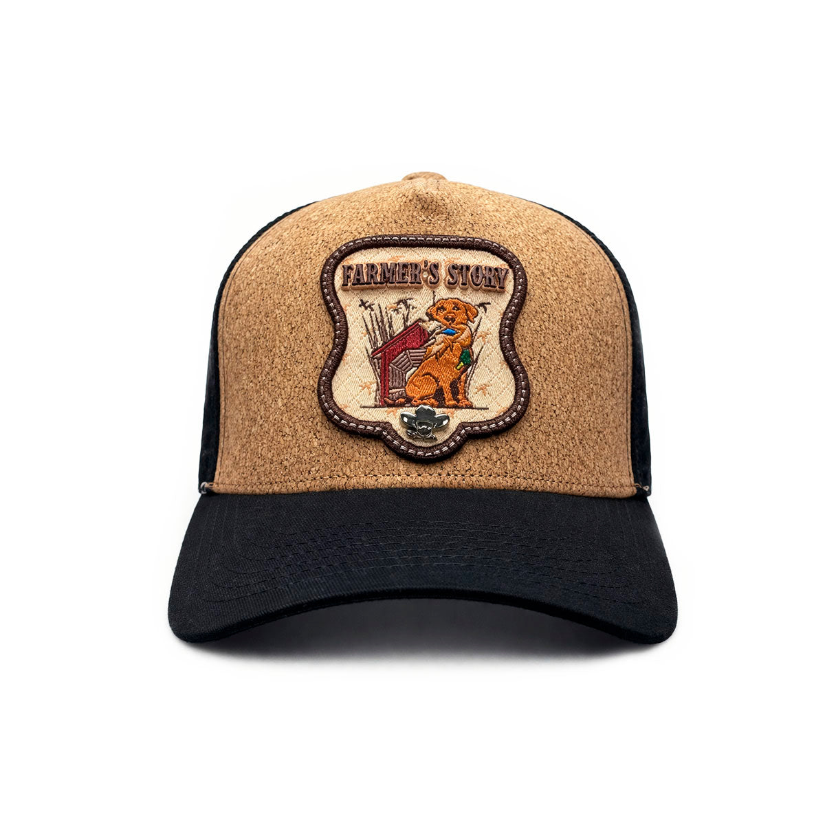 Gorra Trucker Farmer's Story Dog Yellow
