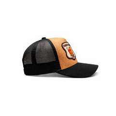 Gorra Knite Farmer Dog Yellow Trucker Ajustable Western café