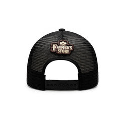 Gorra Knite Farmer Dog Yellow Trucker Ajustable Western negro