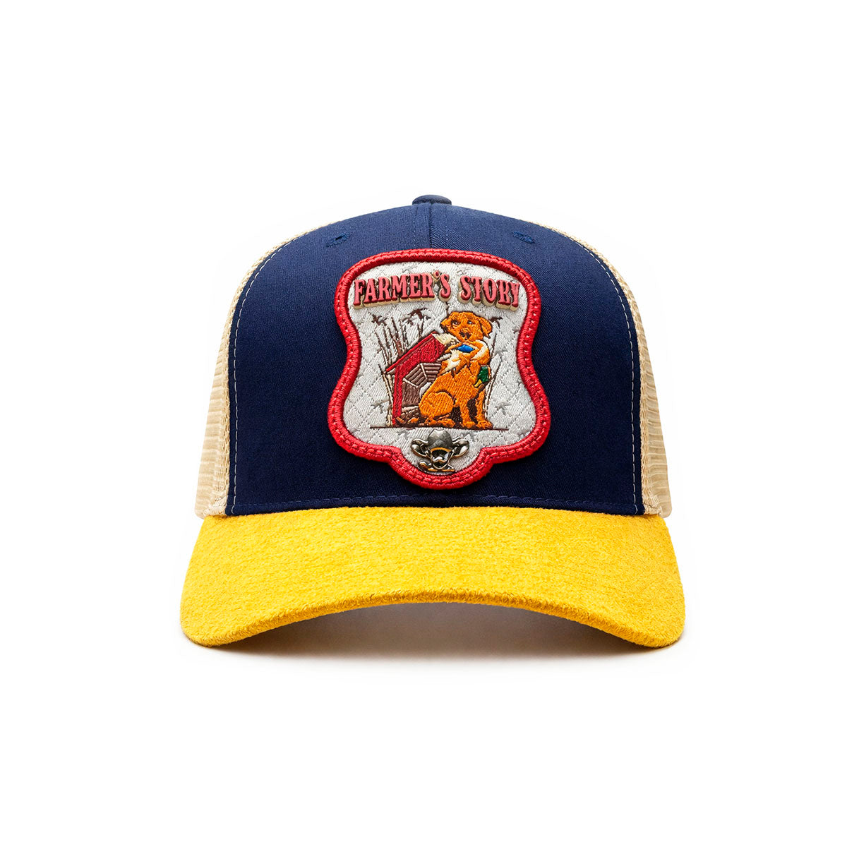 Gorra Trucker Knite Farmer Dog Blue