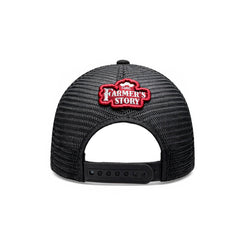Gorra Knite Farmer Dog Blue Trucker Perro Ajustable Agro gris oscuro