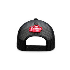 Gorra Knite Farmer Dog Blue Trucker Perro Ajustable Agro negro