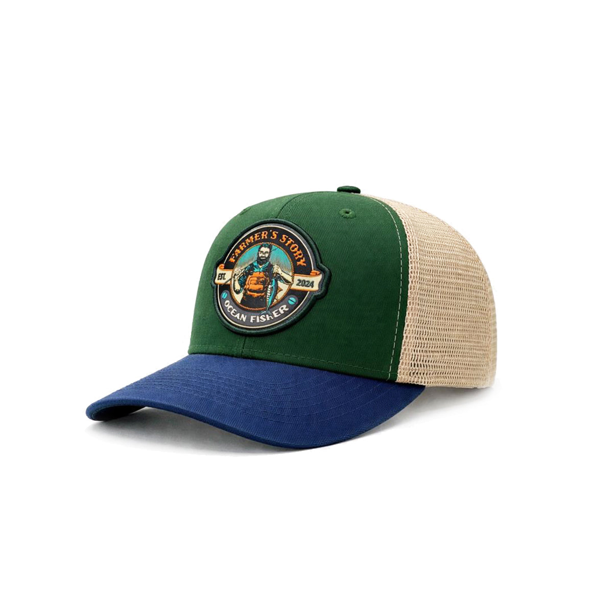 Gorra Trucker Farmer Fisher Ocean