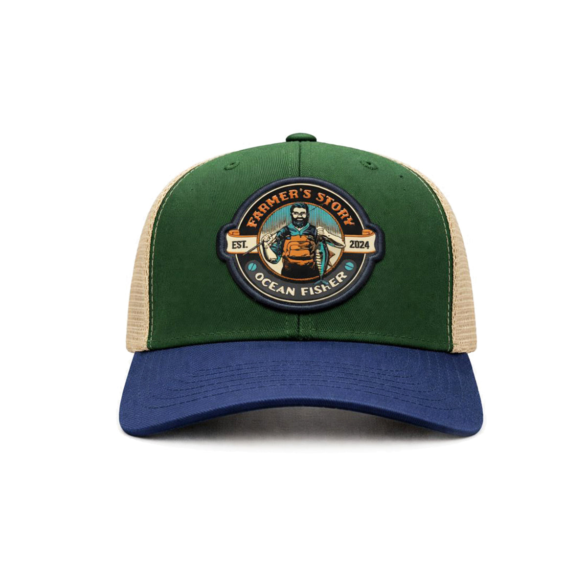 Gorra Trucker Farmer Fisher Ocean