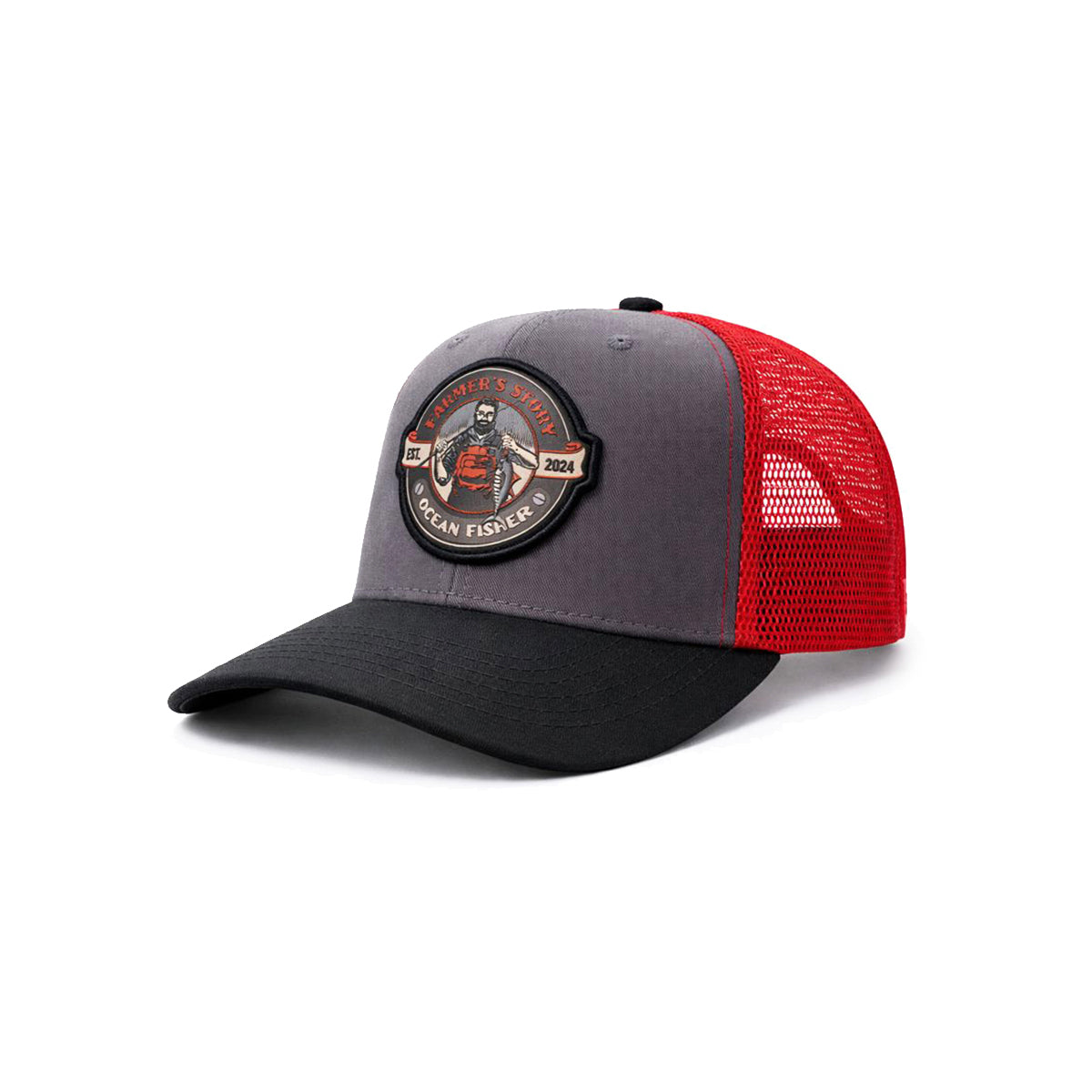 Gorra Trucker Knite Farmer Fisher Ocean