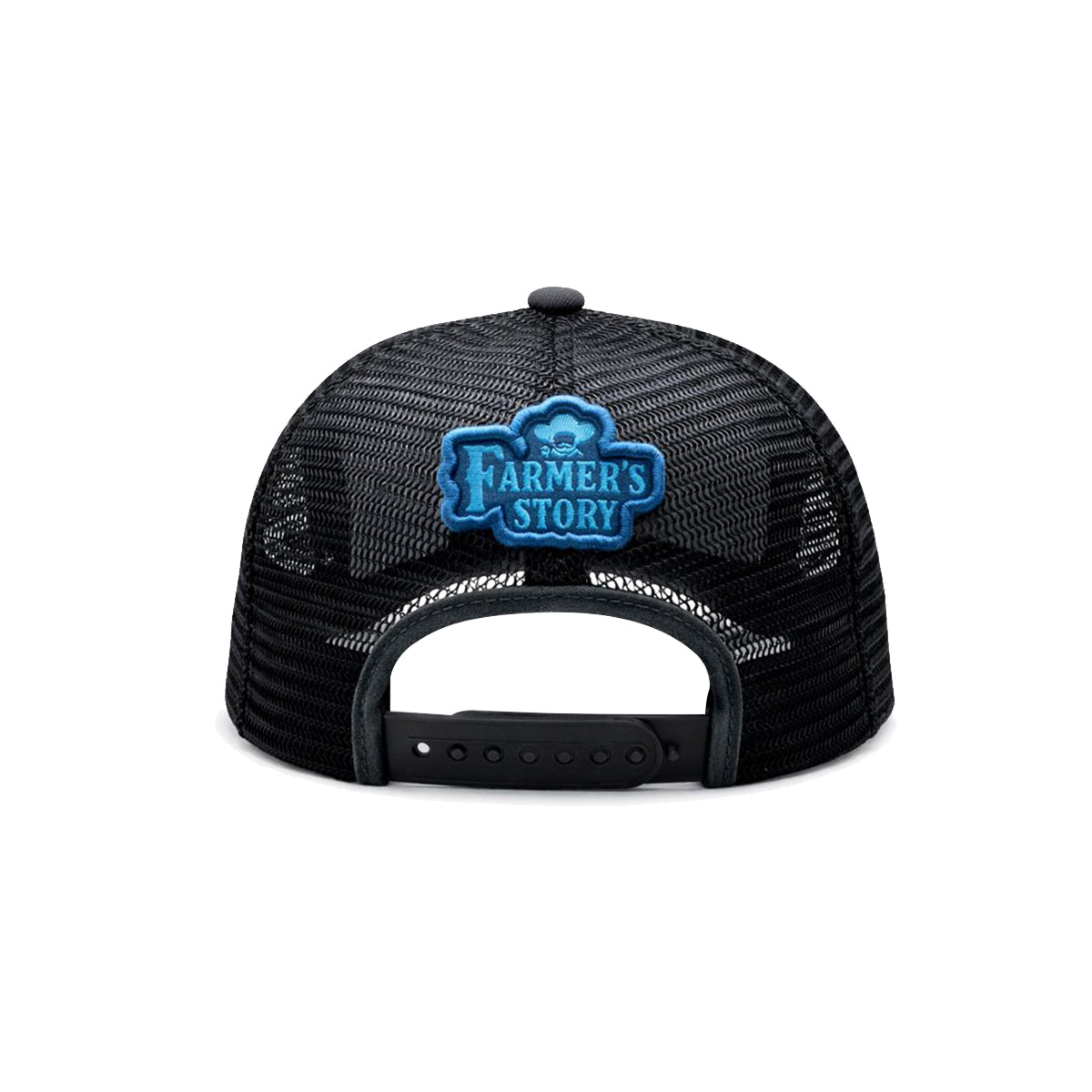 Gorra Knite Farmer Gallo Azul Trucker Agro Ajustable azul