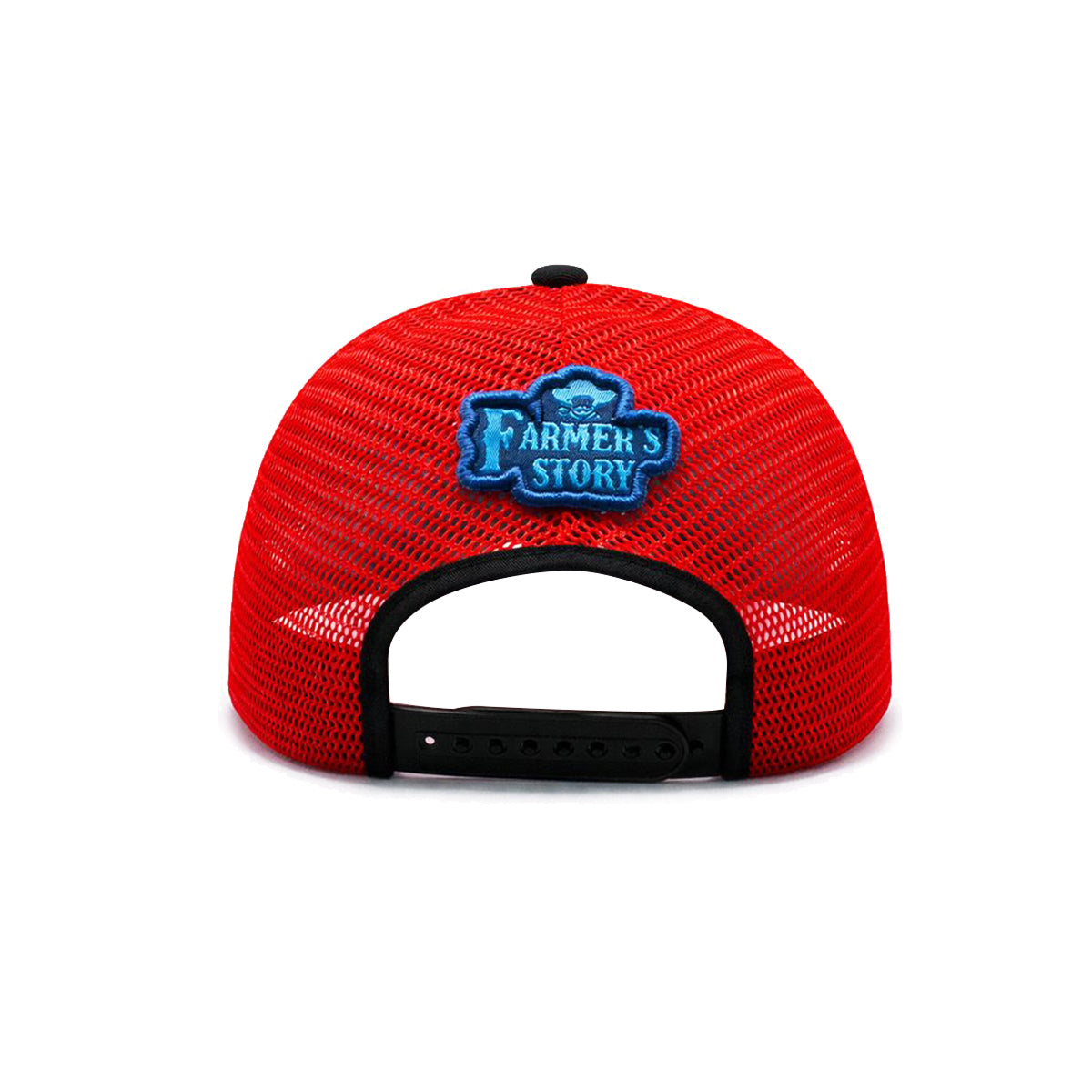 Gorra Knite Farmer Gallo Azul Trucker Agro Ajustable gris