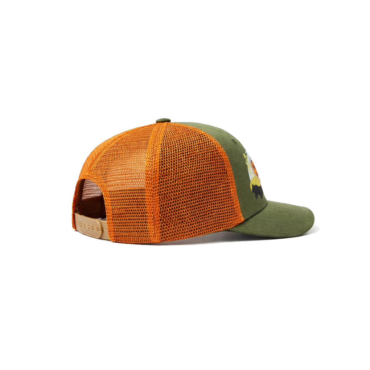 Gorra Knite Farmer Gallo cafe Trucker Agro Ajustable verde