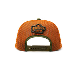 Gorra Knite Farmer Gallo cafe Trucker Agro Ajustable verde
