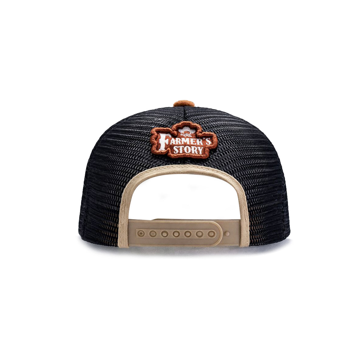 Gorra Trucker Harvest brown Ajustable Knite Estilo Campo beige