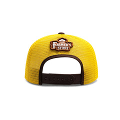 Gorra Trucker Harvest brown Ajustable Knite Estilo Campo cafe