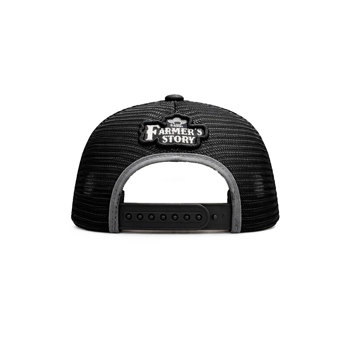 Gorra Trucker Harvest Black Ajustable Estilo Farmer Urbana azul