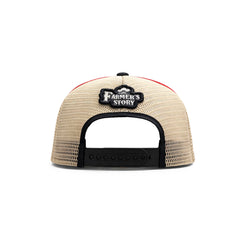 Gorra Trucker Harvest Black Ajustable Estilo Farmer Urbana beige