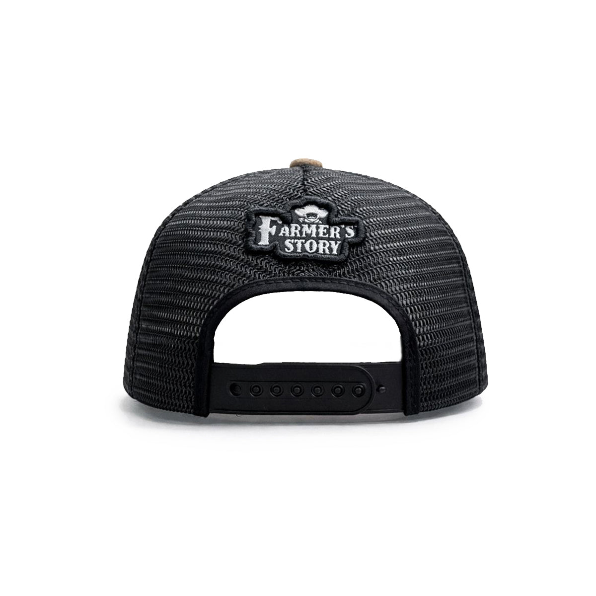Gorra Trucker Harvest Black Ajustable Estilo Farmer Urbana cafe