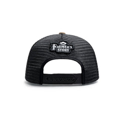 Gorra Trucker Harvest Black Ajustable Estilo Farmer Urbana cafe