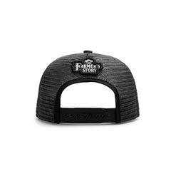 Gorra Trucker Harvest Black Ajustable Estilo Farmer Urbana gris