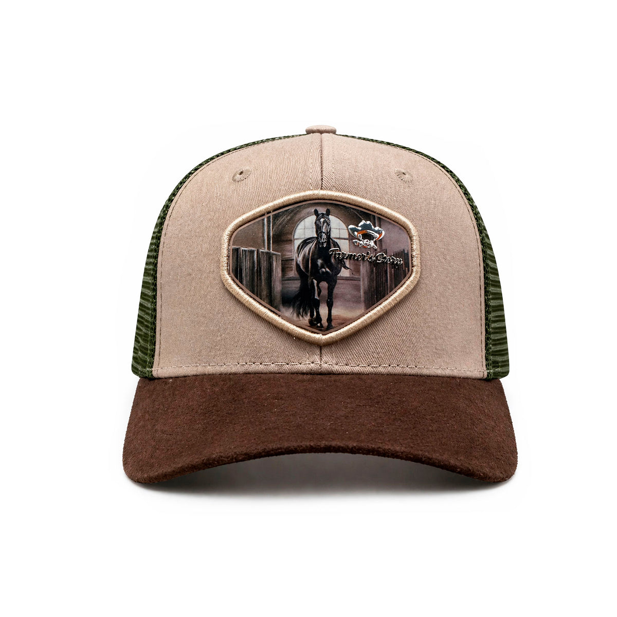 Gorra Trucker Horse Legacy Beige