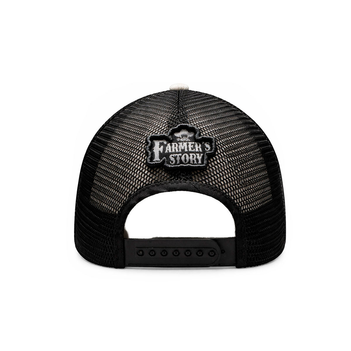 Gorra Knite Farmer Horse Black Trucker Caballo Ajustable beige