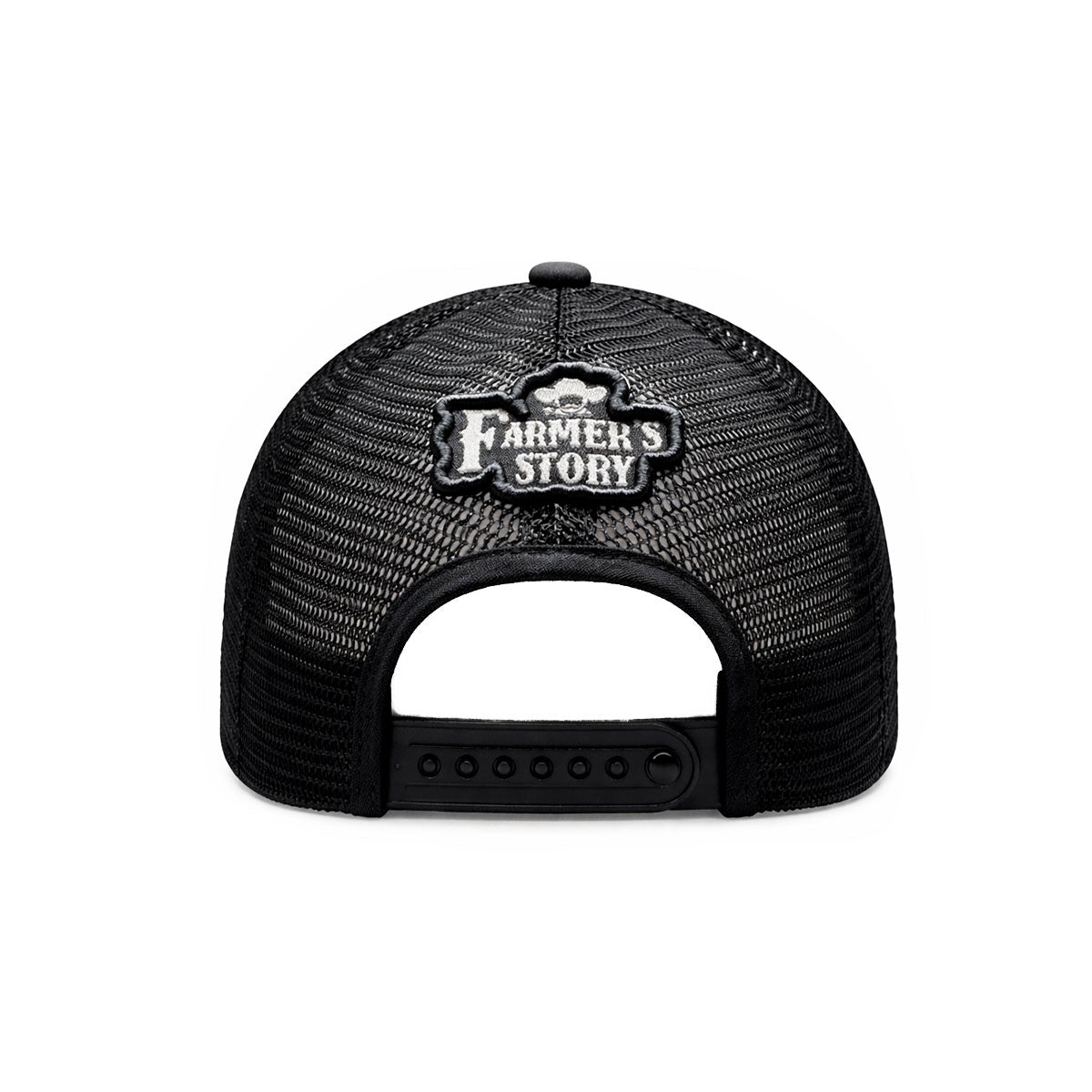 Gorra Trucker Farmer Horse Black