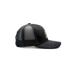 Gorra Knite Farmer Horse Black Trucker Caballo Ajustable verde