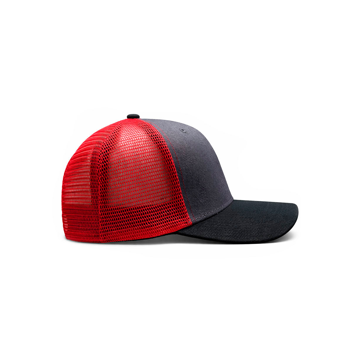 Gorra Knite Farmer Horse Black Trucker Caballo Ajustable rojo