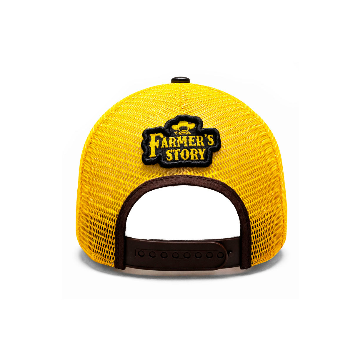 Gorra Knite Farmer Horse Brown Agro Trucker Caballo Rancho café
