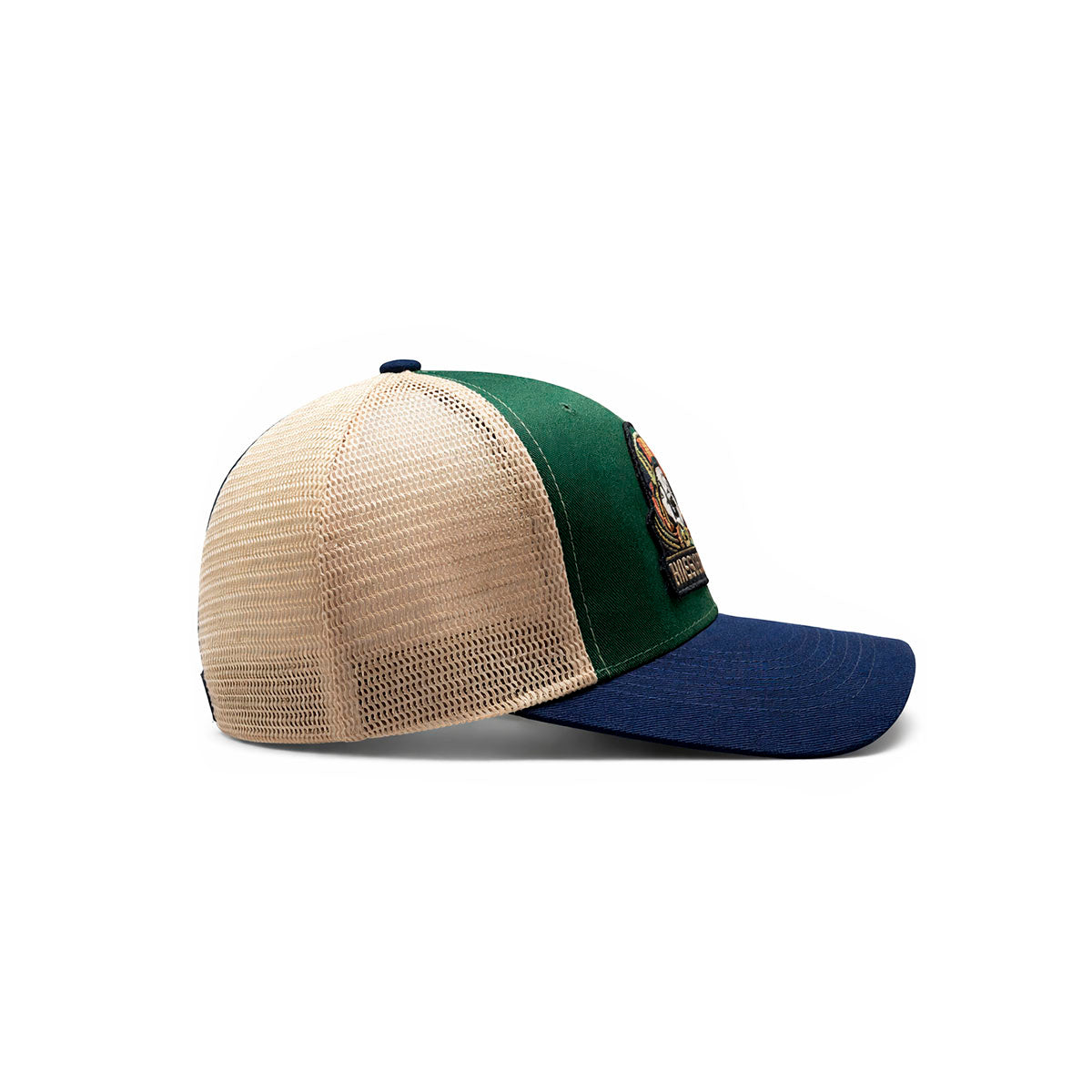 Gorra Knite Farmer Horse Brown Agro Trucker Caballo Rancho verde