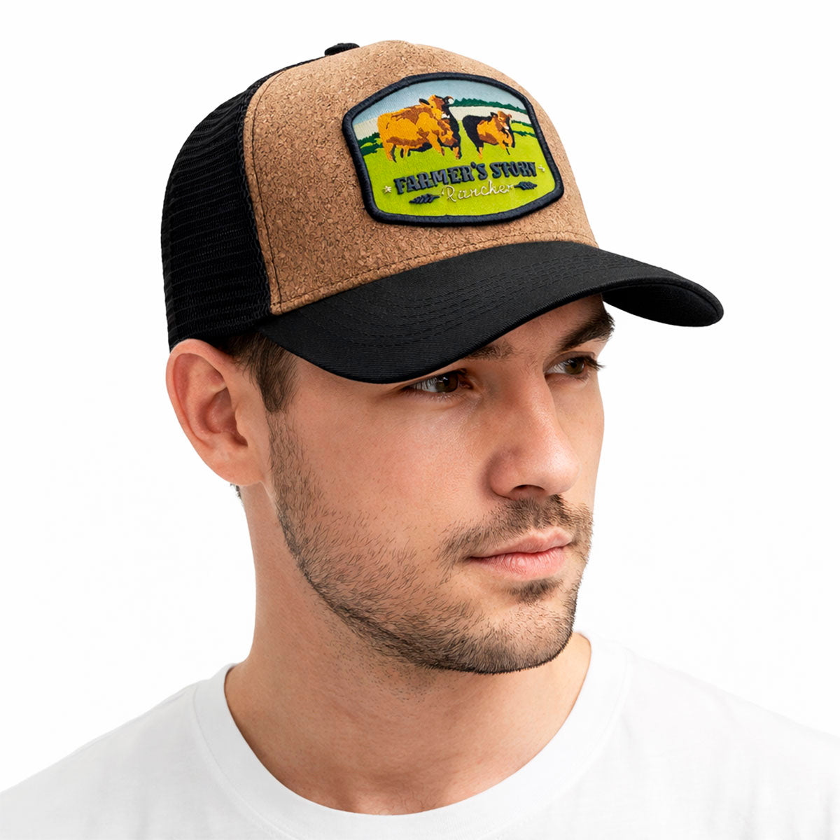 Gorra Trucker Knite Farmer Blue Ajustable