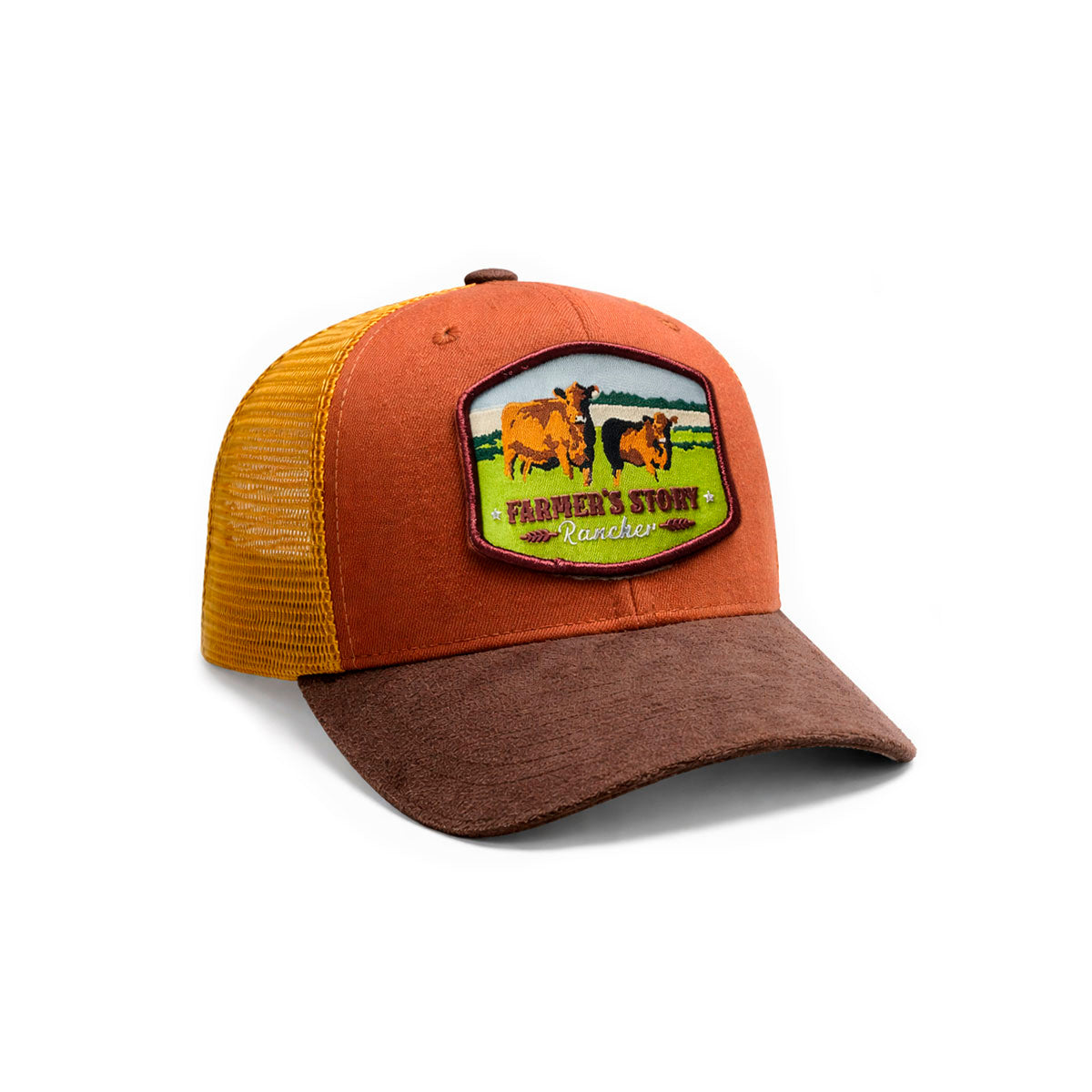 Gorra Trucker Knite Farmer Red Rancher