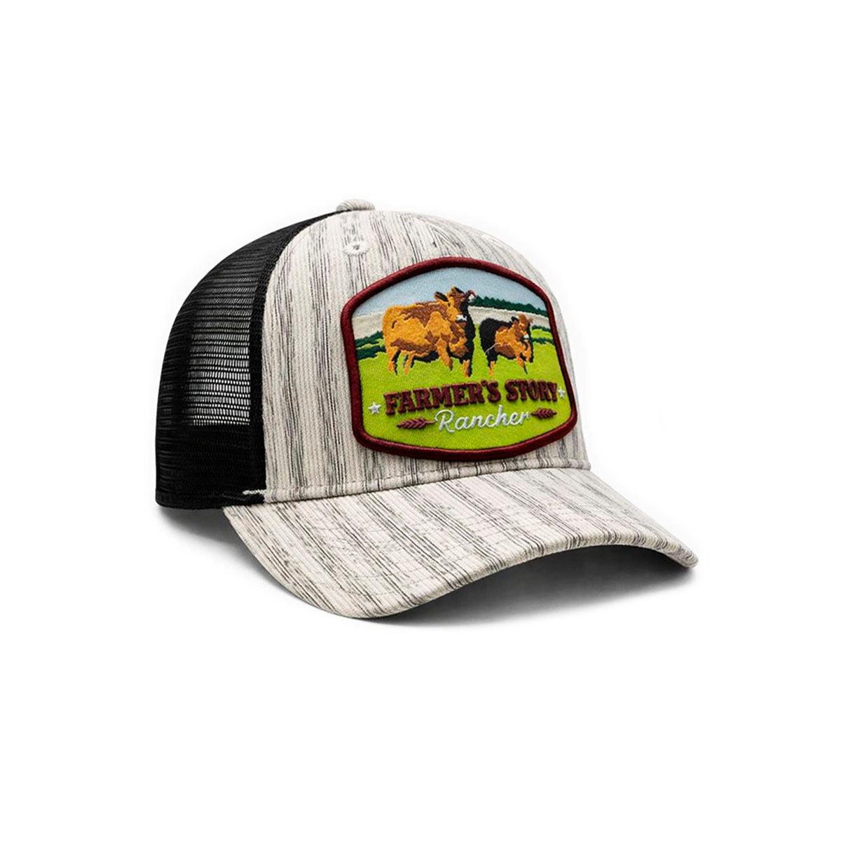Gorra Knite Farmer red Trucker Ajustable Hombre rancher Cap beige