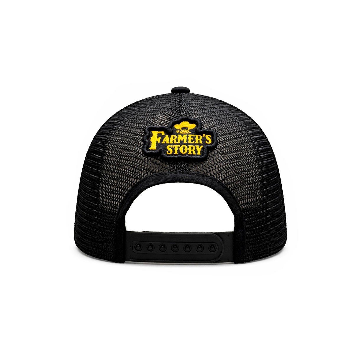 Gorra Knite Farmer Rooster Gold Trucker Gallo Oro Ajustable café