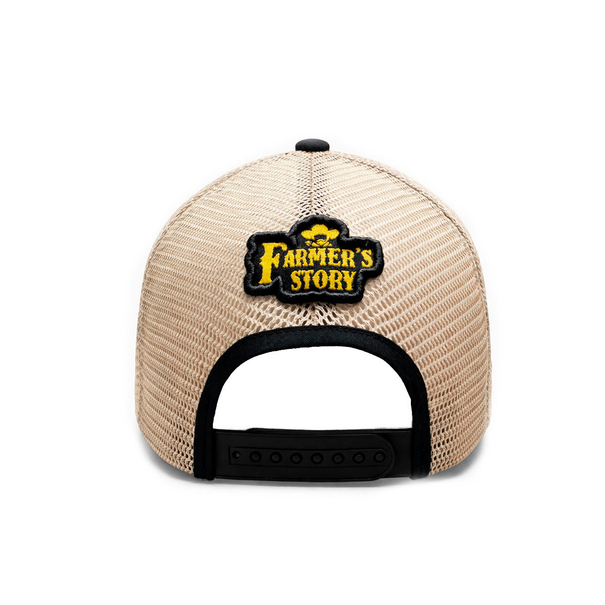 Gorra Knite Farmer Rooster Gold Trucker Gallo Oro Ajustable rojo