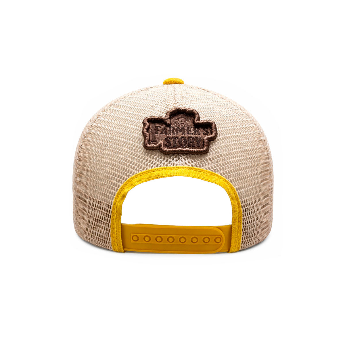 Gorra Knite Farmer Rooster Silver Trucker Plata Ajustable amarillo